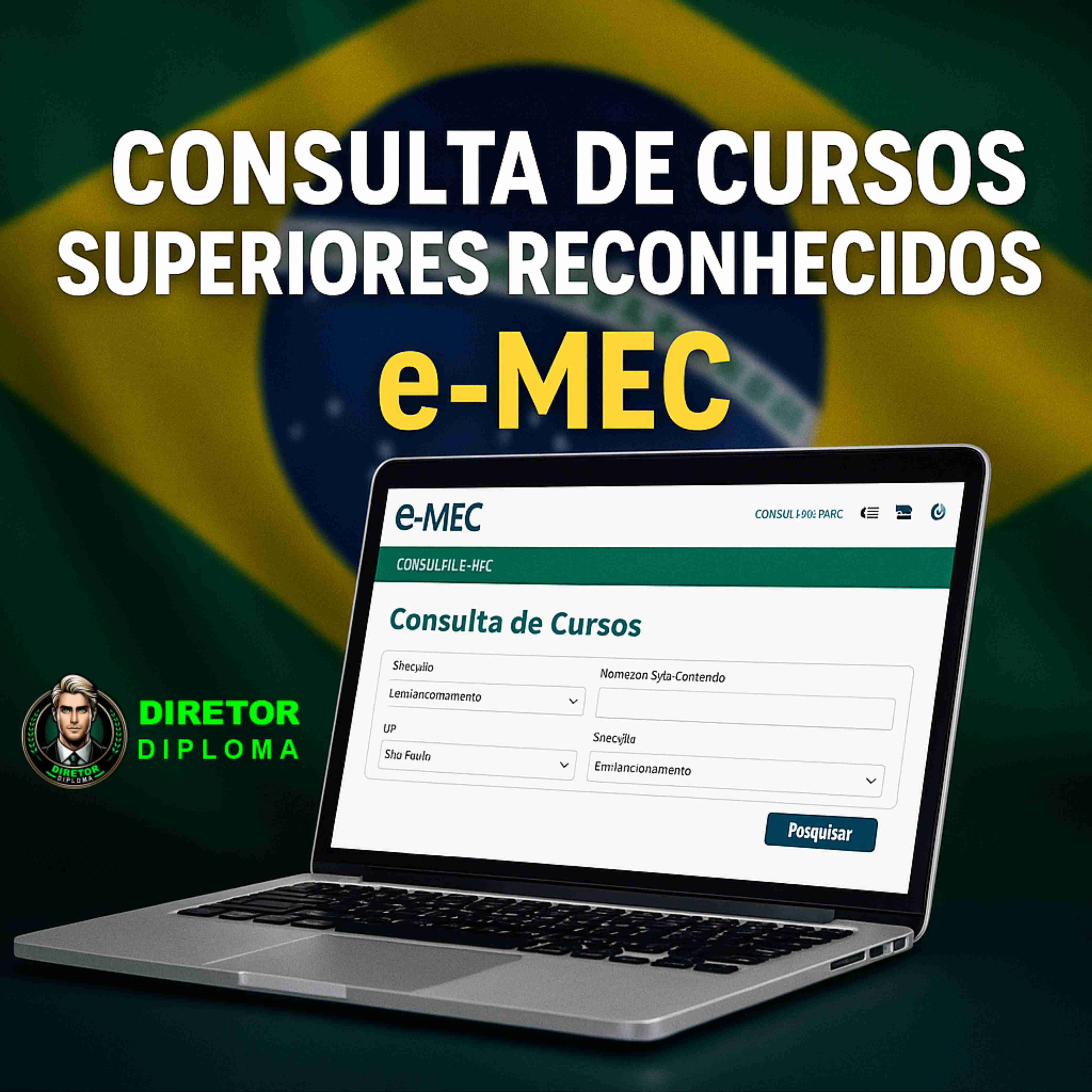 Consulta e-MEC de cursos superiores reconhecidos